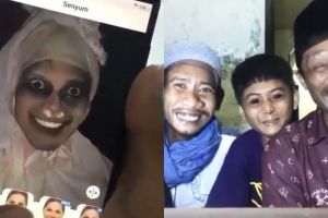 10 Kelakuan orang pakai filter Snapchat ini kelewat kreatif