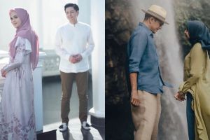 Tanpa bersentuhan, prewedding 8 pasang seleb ini tetap romantis