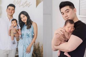 Jadi papa muda, ini 7 momen Chef Arnold momong baby Arthur