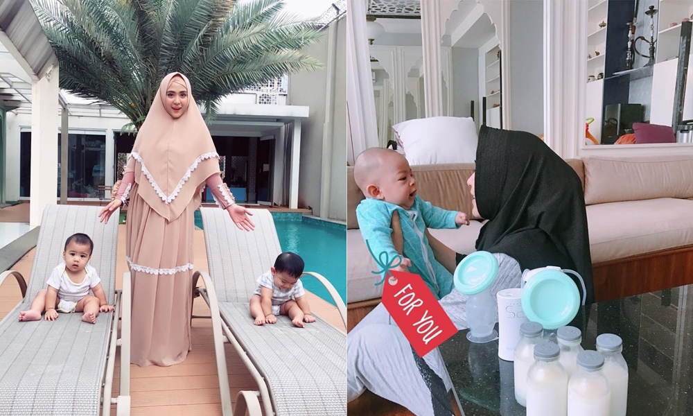 Penampakan rumah 4 seleb bergaya Timur Tengah, megah bak istana