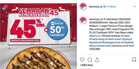 7 Promo makanan enak jelang 17 Agustus 2019, nggak beli rugi