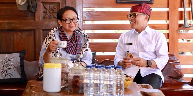 Berkunjung ke Banyuwangi, Menlu Retno jatuh hati pada kulinernya