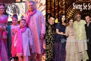 Gaya 12 seleb di royal wedding anak Raam Punjabi, glamor abis