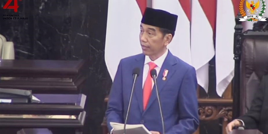 Naskah lengkap Pidato Kenegaraan Jokowi dalam rangka HUT RI ke-74