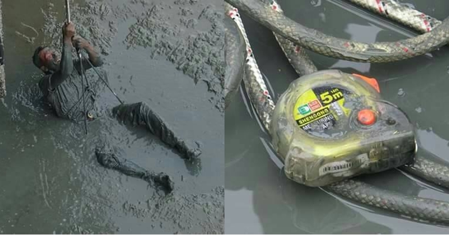 Pria ini terjun dari jembatan selamatkan meteran, alasannya haru