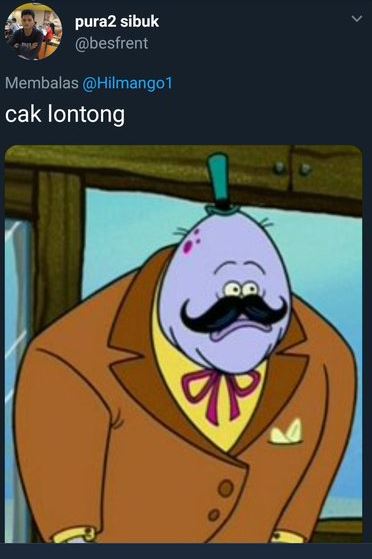 13 Cocoklogi tokoh kartun SpongeBob dan artis Indonesia ini kocak