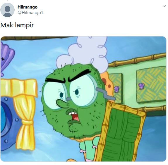 13 Cocoklogi tokoh kartun SpongeBob dan artis Indonesia ini kocak