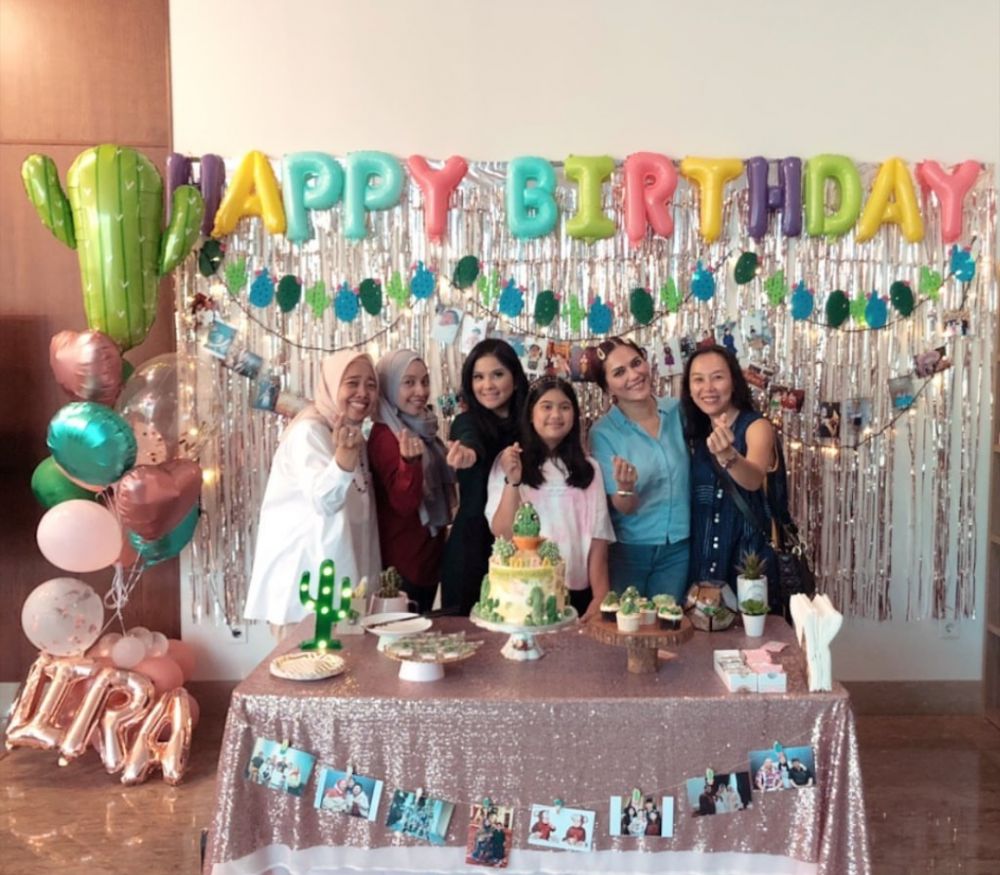 10 Momen perayaan ultah ke-11 Almira anak AHY-Annisa Pohan, meriah