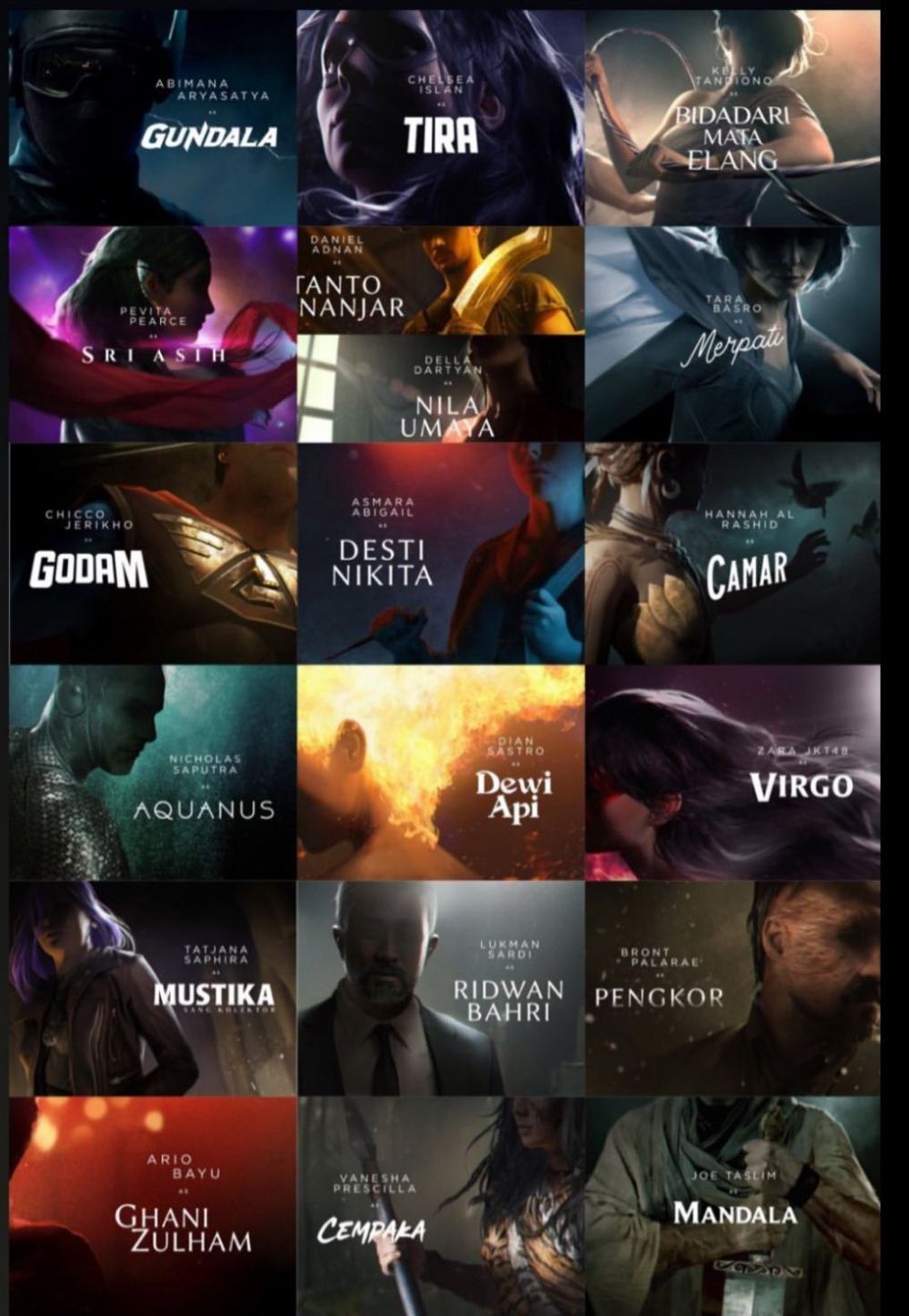 Usai Gundala, ini deretan film & pemeran superhero jagat Bumilangit