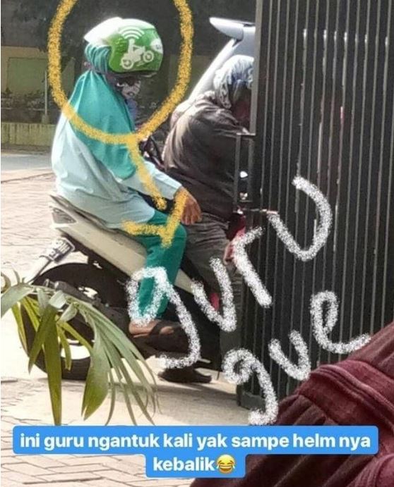 10 Kelakuan nyeleneh emak-emak naik ojek online bikin tepuk jidat