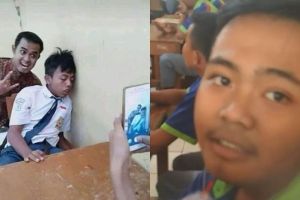 10 Aksi kocak murid saat ketahuan guru ini bikin ngakak