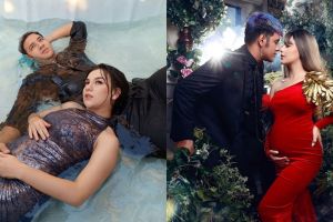 12 Potret maternity Irish Bella dengan 6 tema sekaligus, memukau!