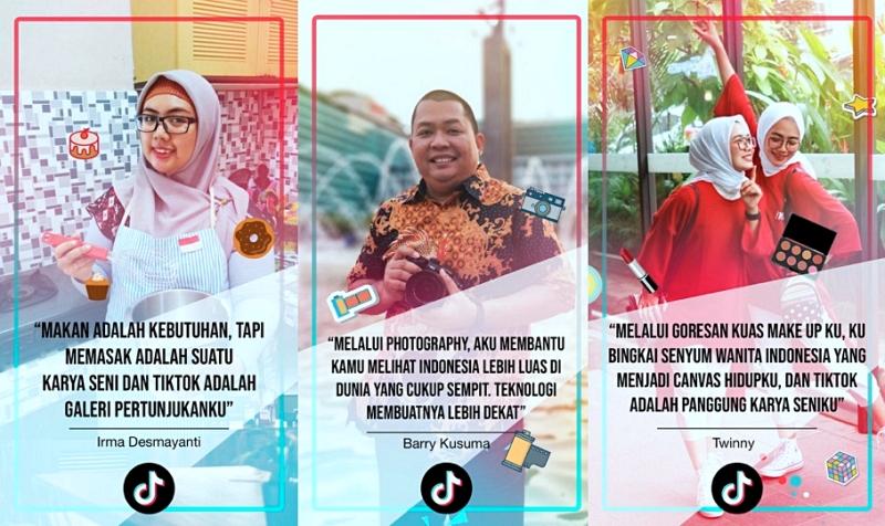 Nih 3 Kreator TikTok yang perkenalkan Indonesia lewat video pendek
