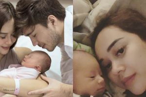 Aura Kasih umumkan nama anak pertama, ini arti namanya