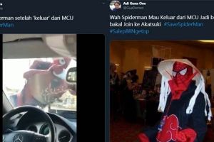 7 Respons lucu warganet Spider-Man keluar dari Marvel bikin nyengir