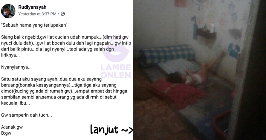 Curhat haru ayah tunggal soal anaknya kurang perhatian sosok ibu