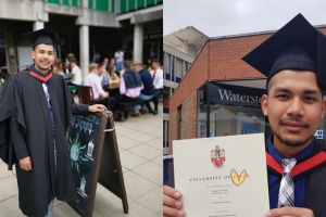 Pernah drop out sekolah, pria ini jadi lulusan terbaik di Inggris