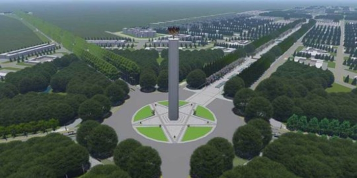 7 Desain awal ibu kota baru di Kalimantan, berkonsep forest city
