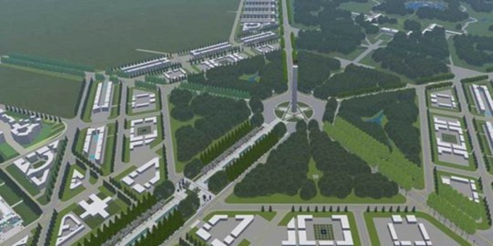 7 Desain awal ibu kota baru di Kalimantan, berkonsep forest city
