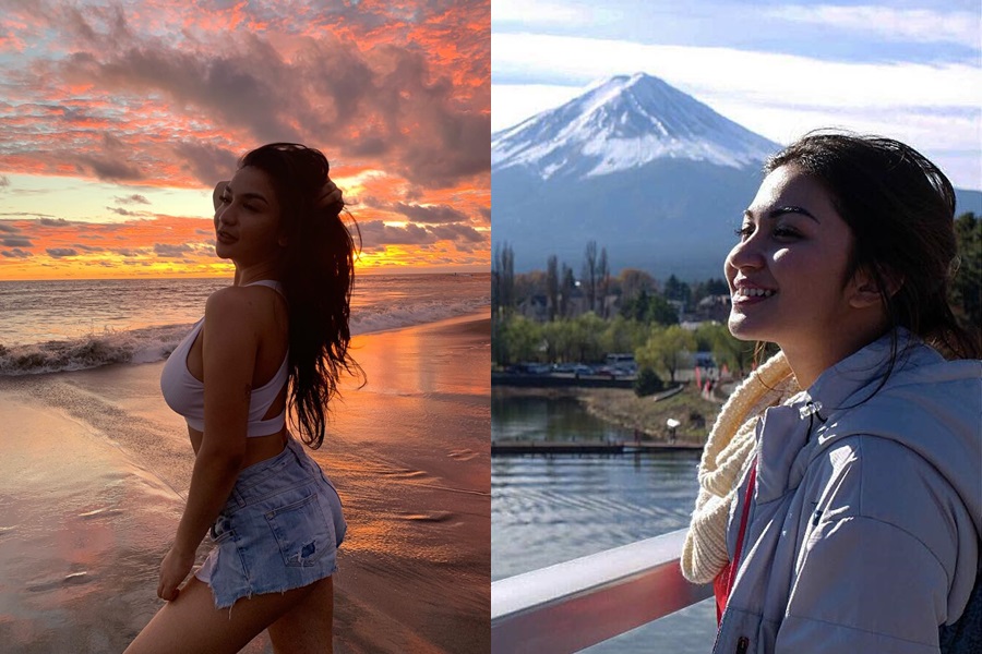 8 Beda gaya Siva Aprilia dan Ariel Tatum, sering disebut mirip