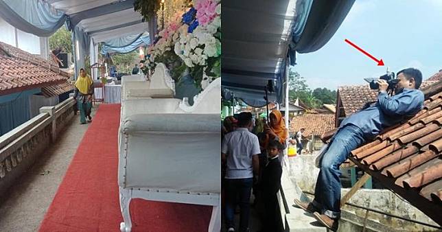 12 Desain pelaminan antimainstream ini unik dan mengundang senyum