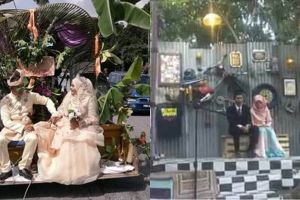 12 Desain pelaminan antimainstream ini unik dan mengundang senyum