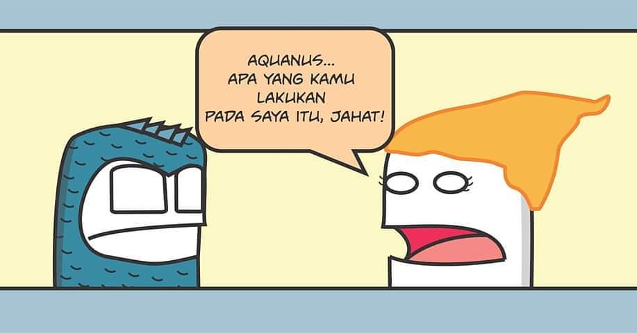 11 Meme lucu superhero Indonesia Aquanus ini kocak abis