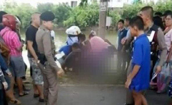 Cinta tak direstui, pasangan ini nekat lompat ke sungai & hampir mati