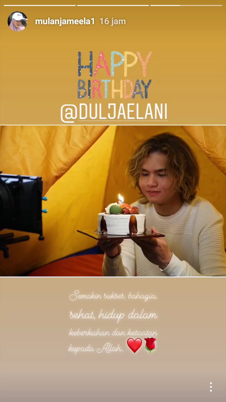 Dul Jaelani ulang tahun, ini ucapan doa dari Mulan Jameela