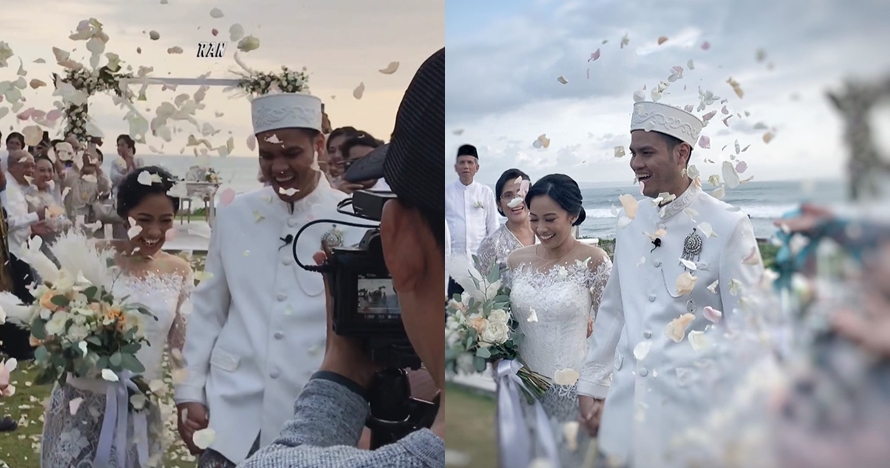 10 Tahun pacaran, ini 10 momen pernikahan Asta RAN & Nurul Aziza