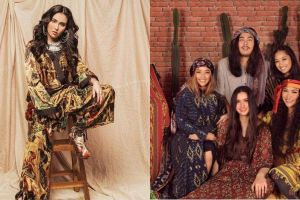 Gaya 8 seleb pakai busana tema Bohemian, Ayu Ting Ting manglingi