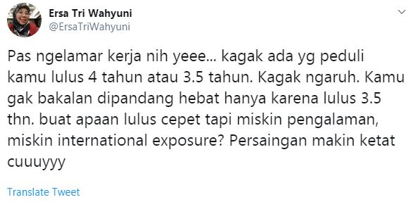 Viral, dosen akuntansi ini sindir mahasiswa yang lulus 3.5 tahun