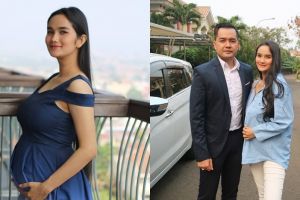 Hamil 7 bulan, ini 10 potret Faby Marcelia pamer baby bump