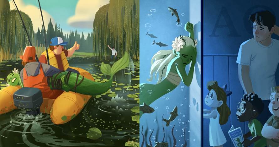 10 Animasi bertema The Little Mermaid ini detailnya bikin takjub