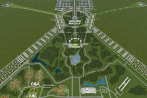 Ibu kota baru butuh 180 ribu hektare, setengahnya ruang terbuka hijau