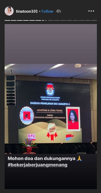 8 Momen pelantikan Tina Toon jadi anggota DPRD DKI Jakarta