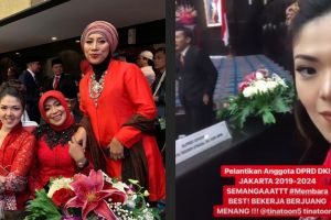 8 Momen pelantikan Tina Toon jadi anggota DPRD DKI Jakarta