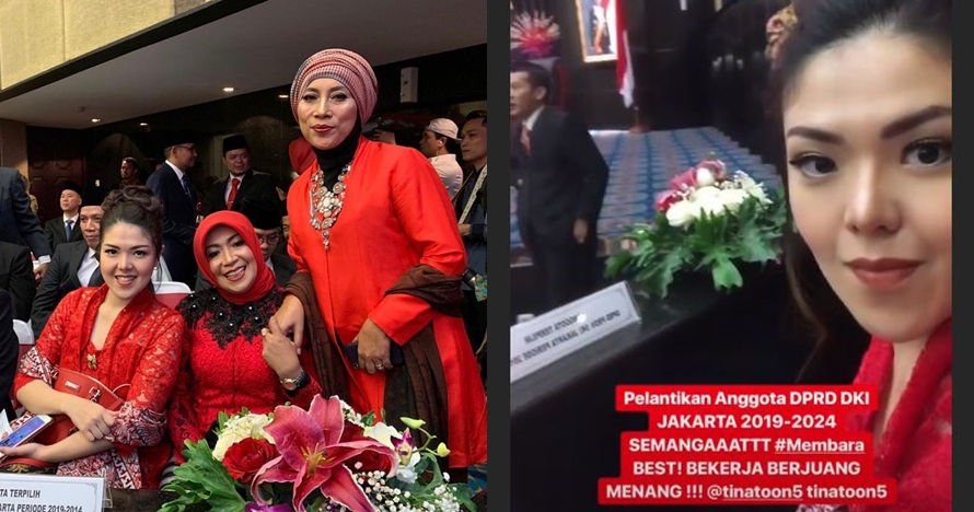 8 Momen pelantikan Tina Toon jadi anggota DPRD DKI Jakarta