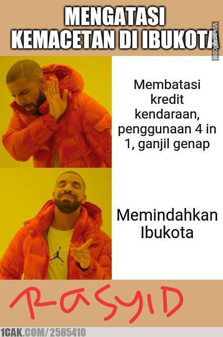 10 Meme lucu Ibu Kota pindah ke Kalimantan ini bikin cekikikan