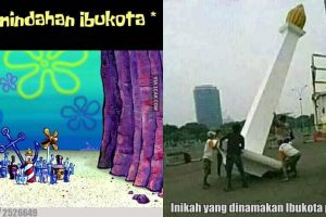 10 Meme lucu Ibu Kota pindah ke Kalimantan ini bikin cekikikan