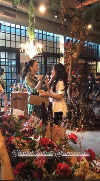 10 Momen perayaan ulang tahun Luna Maya ke-36, bertema rustik