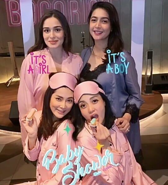 10 Momen seru baby shower Nabila Syakieb & Yasmine Wildblood