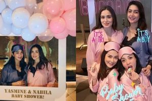 10 Momen seru baby shower Nabila Syakieb & Yasmine Wildblood