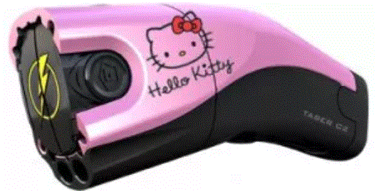 10 Senjata & benda tajam bercat Hello Kitty ini bikin gagal garang
