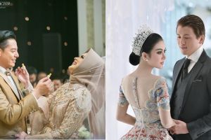 5 Seleb beri kejutan untuk pasangan di pesta pernikahan, so sweet