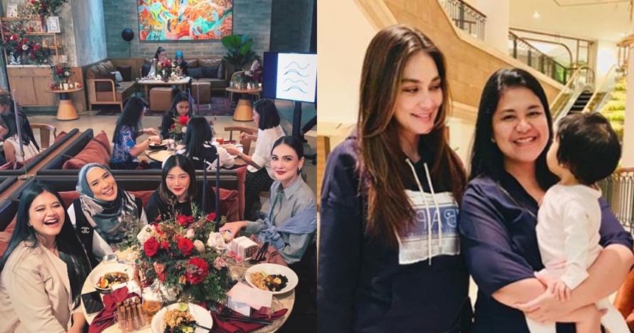 5 Momen kedekatan Kahiyang Ayu dan Luna Maya, jarang terekspos