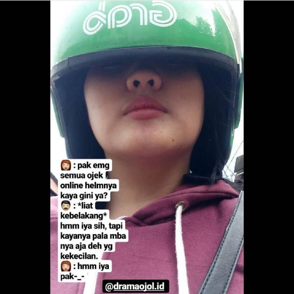 10 Momen absurd yang dialami penumpang ojek online, bikin ngakak