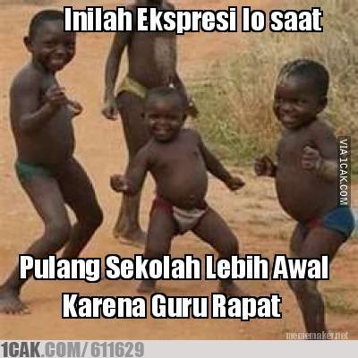 8 Meme lucu saat pulang sekolah cepat ini bikin ngakak nostalgia