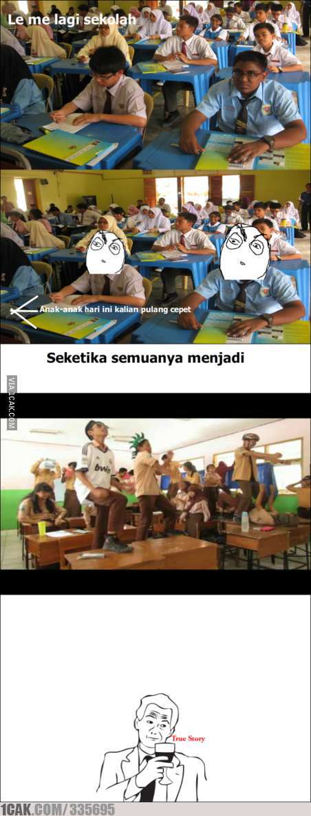 8 Meme lucu saat pulang sekolah cepat ini bikin ngakak nostalgia