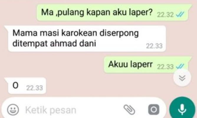 10 Chat lucu 'bilang mama' ini endingnya bikin ketawa